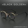 Black gold frame